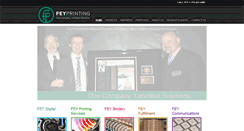 Desktop Screenshot of feyprinting.com