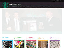 Tablet Screenshot of feyprinting.com